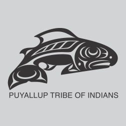 9B. SEATTLE SOUNDERS PUYALLUP TRIBE OF INDIANS BLACK SLEEVE SPONSOR